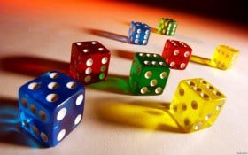 Responsive casino-style entertainment view on 10 app for adult users